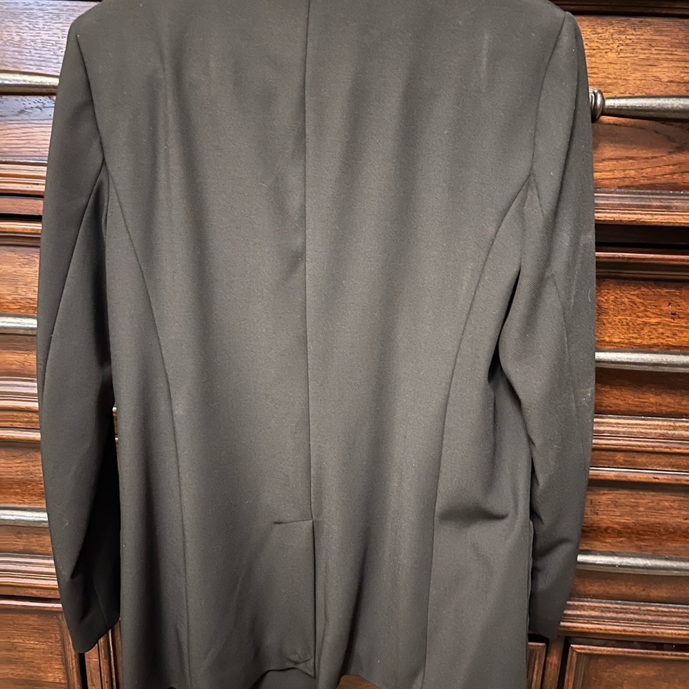 Black Michael Kors lined blazer, sz 10 - Picture 2 of 9